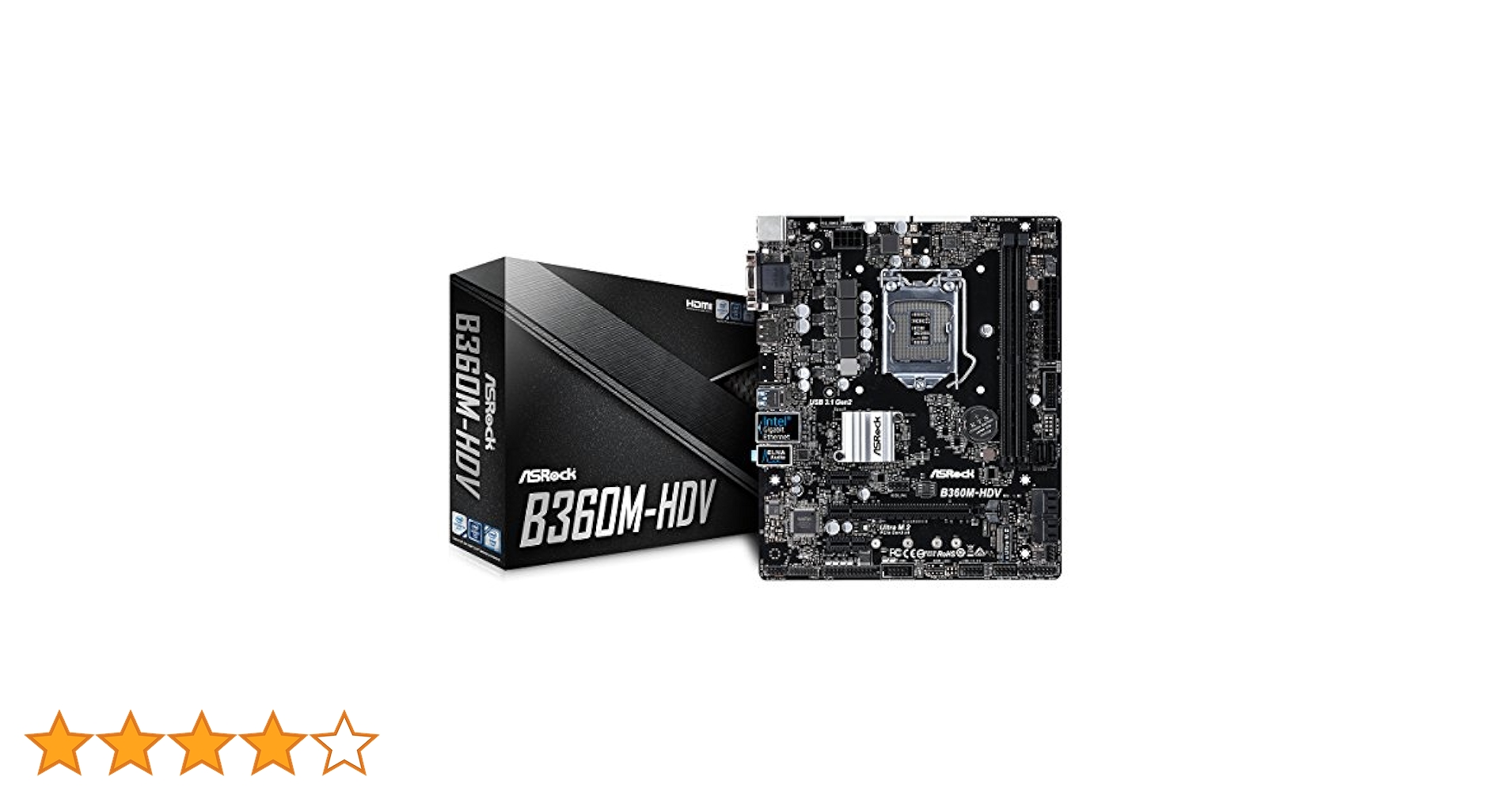 Amazon | ASRock Intel B360チップセット搭載 Micro ATX